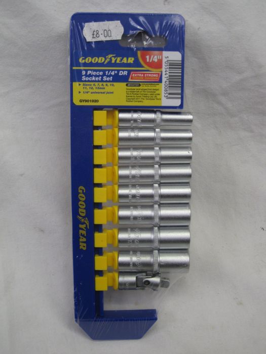 Goodyear socket clearance set