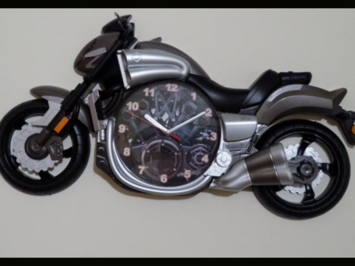 Yamaha VMax Luxury Motorcycle wall clock Black