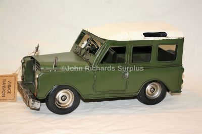 Handcrafted Tin Plate Series 3 Land Rover Hard Top with Windows LP42179
