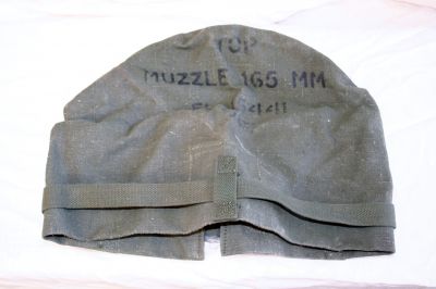 Military Field Gun Muzzle Cap 165mm