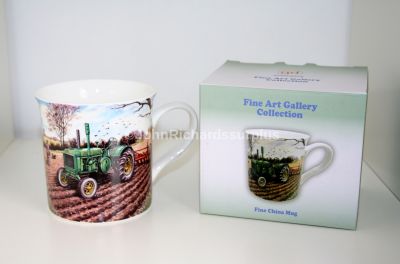 Fine Art Gallery Fine China Mug Vintage JD Tractor