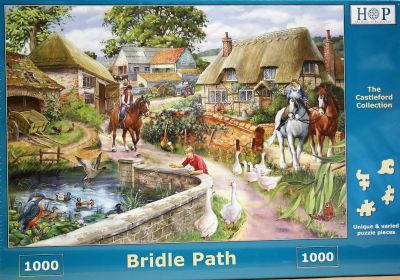 Bridle Path 1000 Piece Jigsaw Puzzle Off out for a Horse Ride