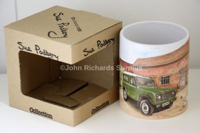 Sue Podbery Collection Durham Mug Land Rover Defender 90 SP445M