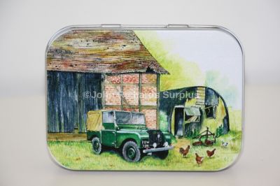 Sue Podbery Collection Tobacco Tin Land Rover Series 1 SP35MMT