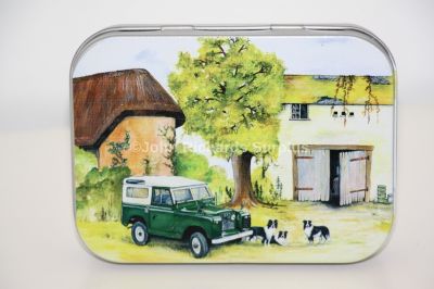 Sue Podbery Collection Tobacco Tin Land Rover Series 2 SP39MMT