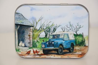 Sue Podbery Collection Tobacco Tin Land Rover Series 2 Soft Top SP152MMT