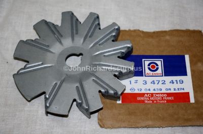 AC Delco Alternator Fan Blade 3 472 419