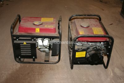 Job Lot x2 Rockworth Generator Sets Untested (Collection Only)