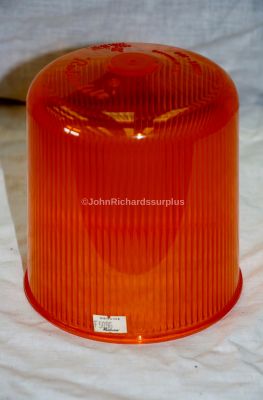 Rubbolite Amber Rotating Beacon Lamp Lens F5095
