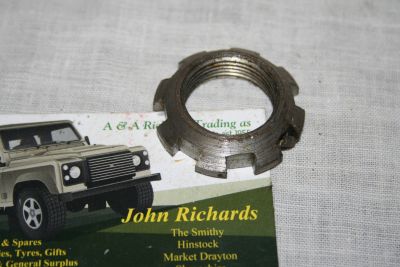 Land Rover Series Gearbox Mainshaft Locknut 521633