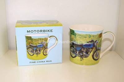 Classic Motorbike Fine China Mug Leonardo Collection 
