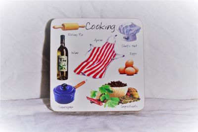 Cooking Drinks Coaster Set of 4