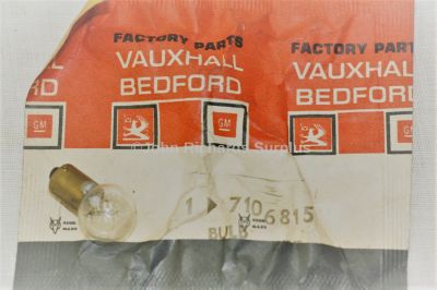 Bedford Vauxhall Dash Bulb 24 Volt 7106815
