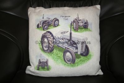 Ferguson TE20 Tractor Cotton Weave Cushion 