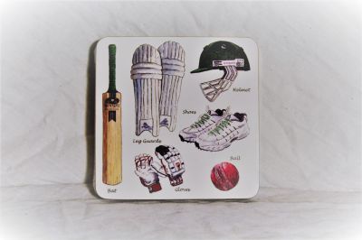 Cricket Drinks Coaster Set of 4