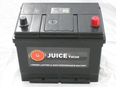 Juice 12V 68AH Car Battery Type 068 (Collect Only)