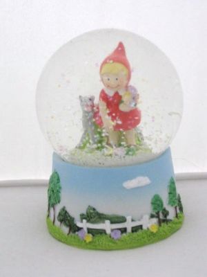 Regency Nursery Rhyme Snow Globe Red Riding Hood