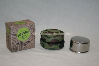 Wildside Telescopic Cup with camouflage pouch
