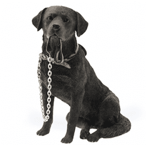Leonardo Dog Collection Walkies Black Labrador Figurine LP08280