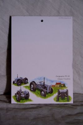 Ferguson T20 Tractor A6 Notepad