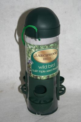 Larchwood Hill Hanging Plastic Wild Bird Seed Feeder