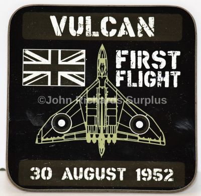 Drinks Coaster RAF Avro Vulcan Bomber Aircraft First Flight 