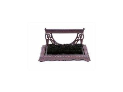 Cast Iron Ornate Boot Brush-Scraper Bronze Finish 10090 