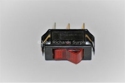 Red 2 Position Illuminated Switch Push In Fit Serie 1300