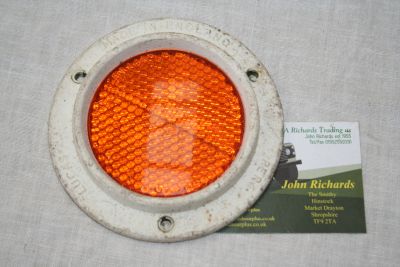 Lucas Military Amber Trailer Reflector Used 57155