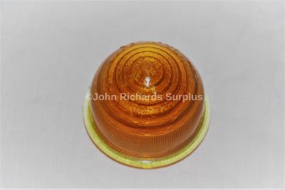 Lucas Amber Indicator Domed Glass Lens Type L594