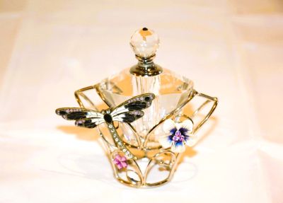 Purple Dragonfly Perfume Bottle 11416