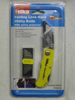 Hilka Folding Lock Back Utility Stanley Knife