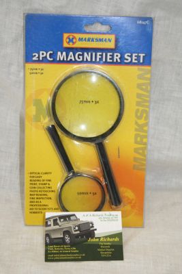 Marksman 2 Piece Magnifier Set 68147C