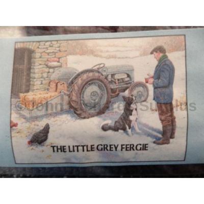 Little Grey Fergie Tractor Micro-Fibre Tea Towel