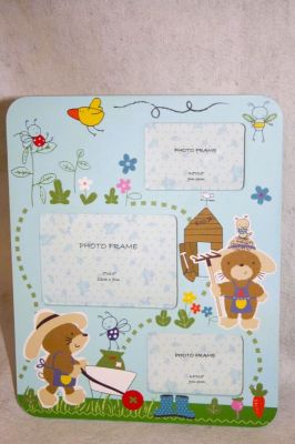 Little Gardener Nursery Triple Photo Frame 1302T