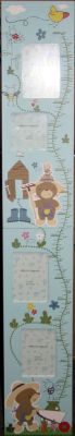 Nursery Height Chart with Picture/photo Frames 1304T