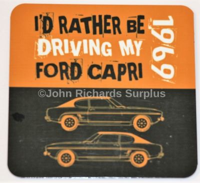 Fridge Magnet I'd Rather Be Driving My Ford Capri
