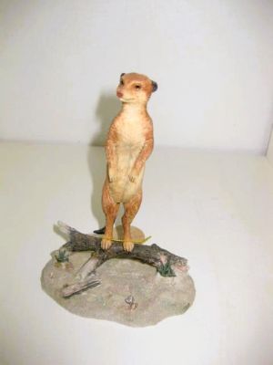 Out of Africa by Leonardo Meerkat Standing on a Branch LP13679