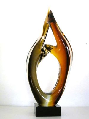 Glass in Motion Sculpture by Vincenza Brown 15783