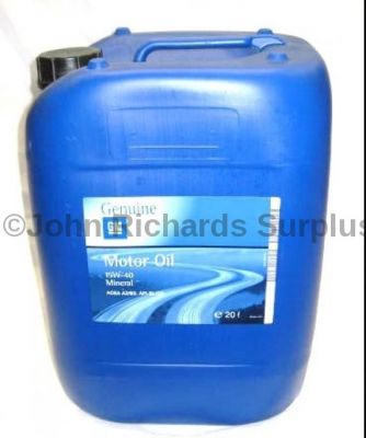 Engine Motor Oil Mineral 15W - 40 20 Litres