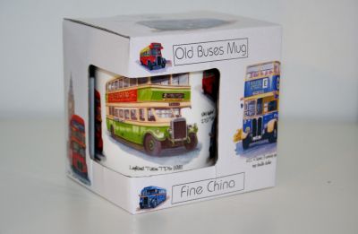 Fine China Classic Buses Mug Gift Boxed