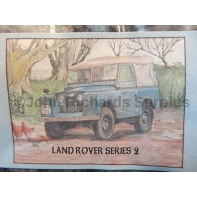 Land Rover Series 2 soft top Micro-Fibre Tea Towel