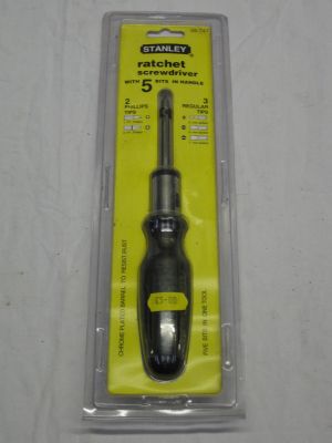 Stanley Ratchet Screwdriver With Bits