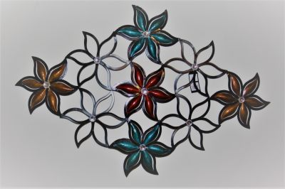 Flower Diamond Metal Wall Art 5364