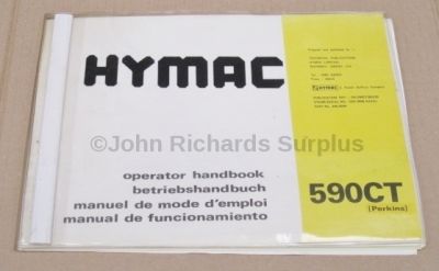 Hymac 590CT Operators Handbook
