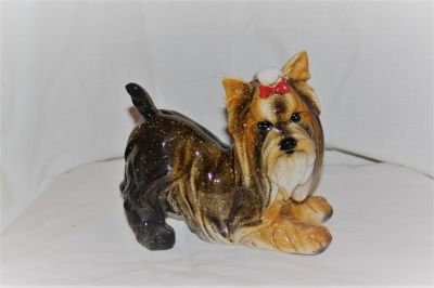 Yorkshire Terrier Dog Figurine Ornament