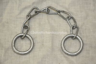 EX MOD Cadmium Plated Chain With Rings 21cm FV777968-21
