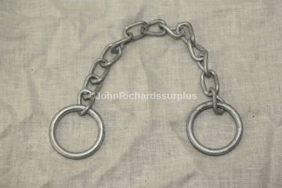 EX MOD Cadmium Plated Chain With Rings 26cm FV777968-26