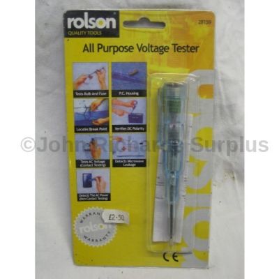 Rolson All Purpose Voltage Tester 28159