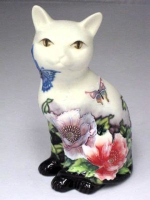 Old Tupton Ware Cat Butterflies Style TW3004